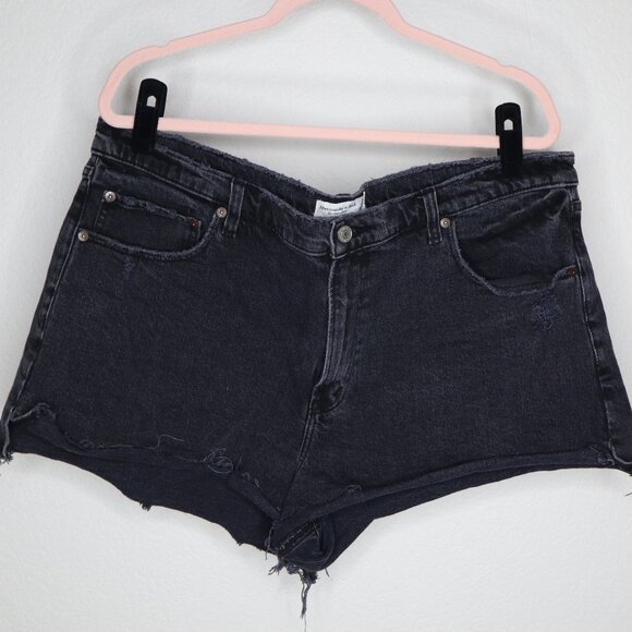 High Rise Mom Shorts - Picture 1 of 3